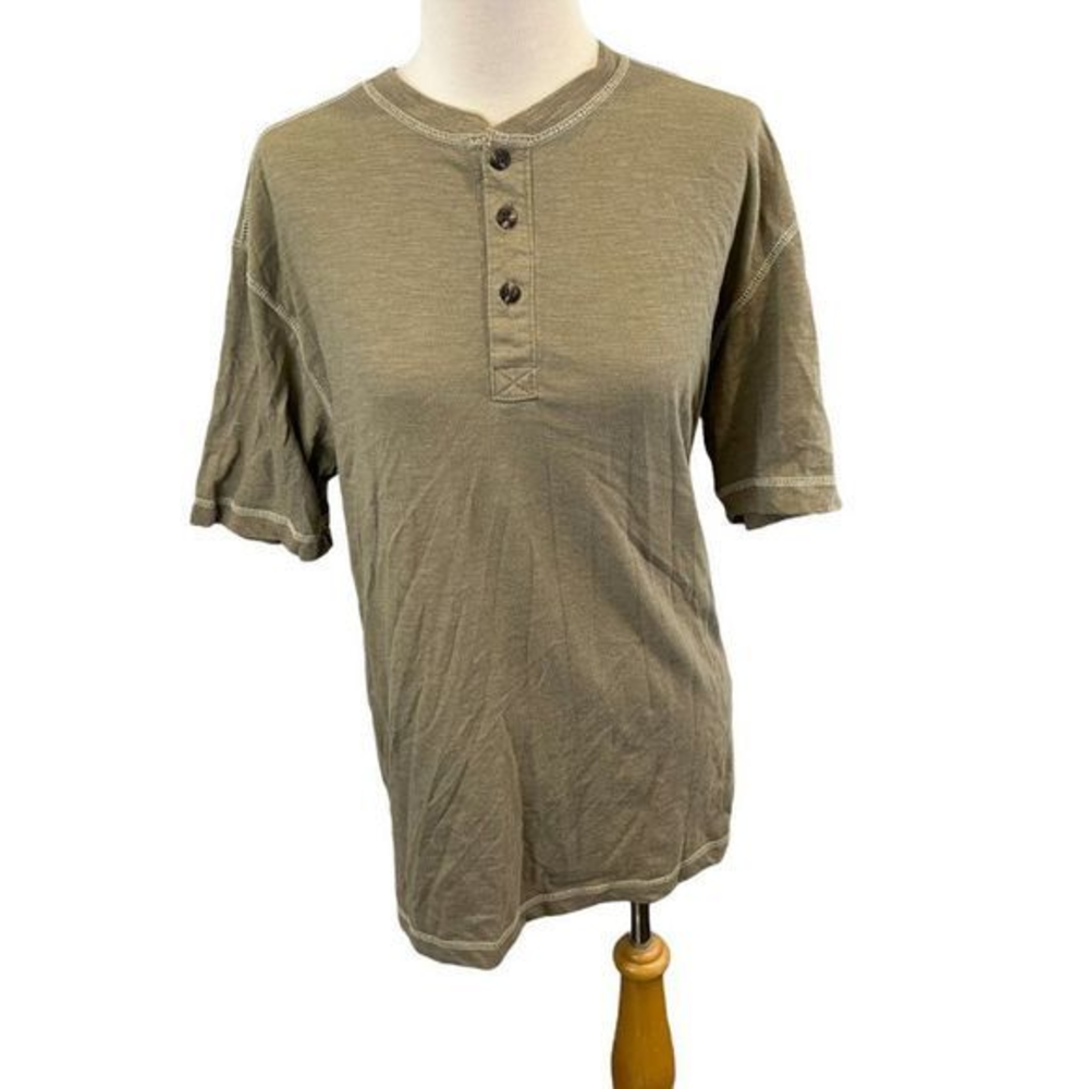 🌿4/$35🌿‎ HOBBS CREEK Beige Crew Neck Tee (S)